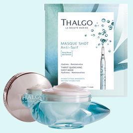 Hydrating Melting Cream + Source Marine Shot Mask