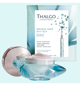 Hydrating Melting Cream + Source Marine Shot Mask
