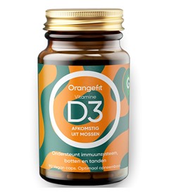 Orangefit Vitamine D3 vegan afkomstig uit mossen