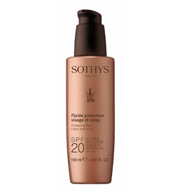 Sothys beschermende fluide spf 20 face & body tube