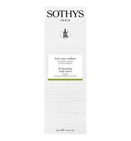 Sothys Lait corps tonifiant lemon and petitgrain