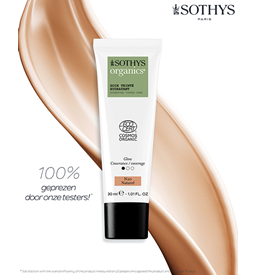 Organics Hydra gekleurde dagcrème 4 tinten